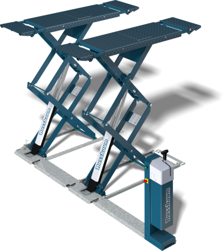 jumbolift3500xtendbmw超薄剪式举升机